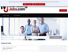 Tablet Screenshot of jobs.marketingjobs.com